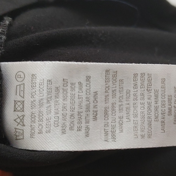 French Connection US S Black Button Down Blouse - Picture 8 of 10